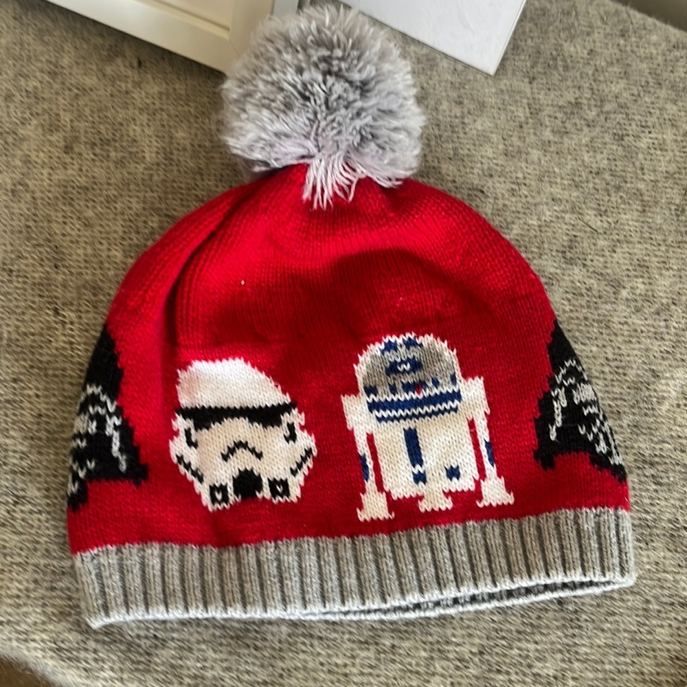 Hanna Andersson and Star Wars kids knit winter hat